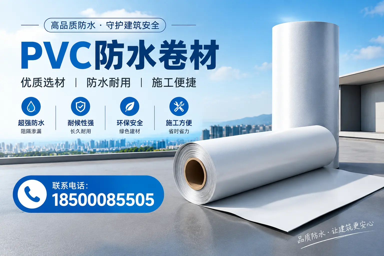 如何评估PVC防水卷材的性价比?上饶消费者必读